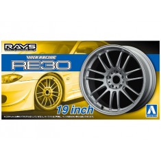 1/24 19inch Volk Racing RE30 Wheels and Tyres Set 