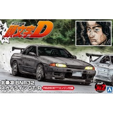 1/24 Nissan BNR32 Skyline GT-R Rin Hojyo (INITIAL-D No.4)
