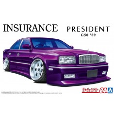 1/24 Nissan Insurance G50 President '89 (TUNED CAR No.84)