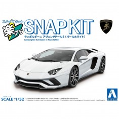1/32 Snap Lamborghini Aventador S (Pearl White)
