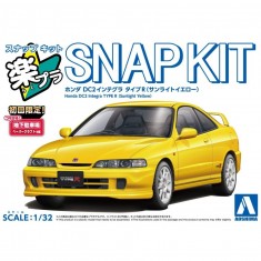 1/32 Honda DC2 Integra Type R (Sunlight Yellow)