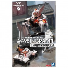 1/43 Mobile Police Patlabor AV-98 Ingram Unit 1 and Type 98 Command Vehicle