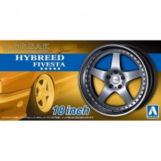 1/24 18inch K-Break Hybreed Fivesta Wheels and Tyres Set