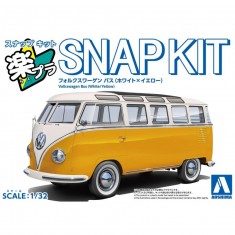 1/32 Volkswagen Bus (White/Yellow)