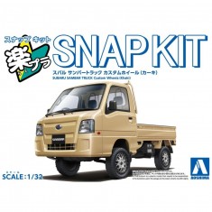 1/32 Subaru Sambar Truck Custom Wheels (Khaki)