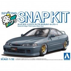 1/32 Honda DC2 Integra Type R Custom Wheels (Grey)