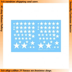 1/35 Stars for US Armoured Vehicles #1 (white)