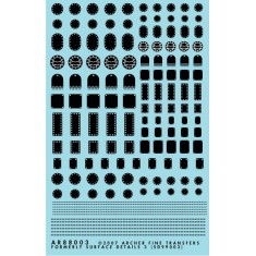 Access Panels & Piano Hinge for 1/32 and 1/48 Aircraft