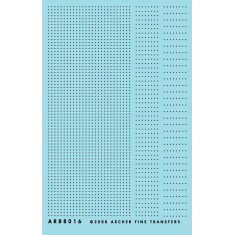 Resin on Clear Decal Film - .014 inch (.36mm) Rivets 