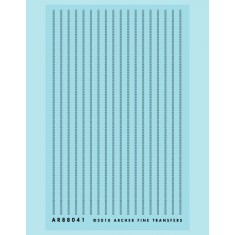 Resin on Clear Decal Film for N Scale Louver (6 Inch)