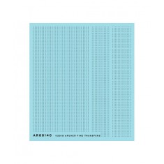 1/48 - 1/32 Single Row Aircraft Rivets (Resin on Clear Decal Film)