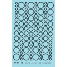 Perfect Weld Beads in Circular Patterns (Resin on Clear Decal Film)