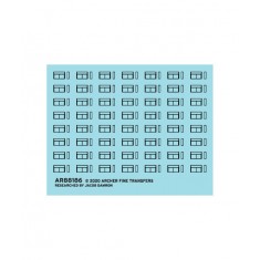 O RPO/BEM Card Holders (Resin on Clear Decal Film)