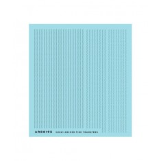 1/48 Staggered Double Row Aircraft Rivets (Resin on Clear Decal Film)