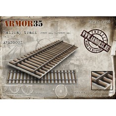 1/35 Railway Track (1520mm,12500mm) Full Kit