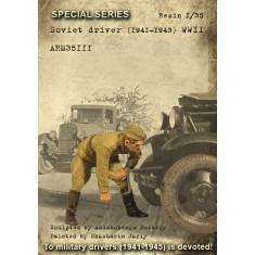 1/35 WWII Soviet Driver 1941-1943