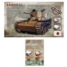 1/35 Additional Armour Plates for Japanese Tank Type 97 Shinhoto Chi-Ha Impal 1944