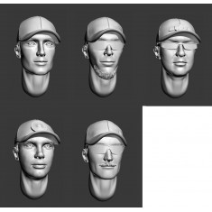 1/35 Modern Heads Private Military Company Vol.1