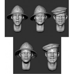 1/35 USSR / Afghanistan Airborne Forces Heads Set Vol. 1