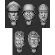 1/35 WWII German Soldiers in Winter (set 2)