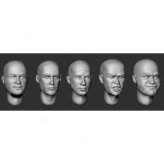 1/35 Bald Heads #Set 20