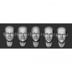 1/35 Bald Heads Set #24