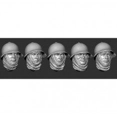 1/35 Soviet Heads in Helmets SH-36 Winter #Set 2