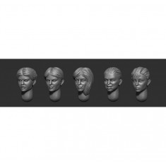 1/35 Female Heads #Set 5