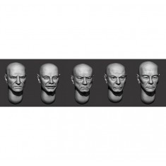 1/35 Bald Heads set #34