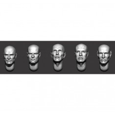 1/35 Bald Heads set #36