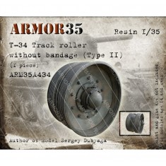 1/35 T-34 Track Roller without Tyre Type II (1pc)