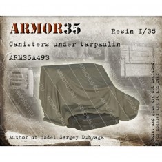 1/35 Canisters Under Tarpaulin