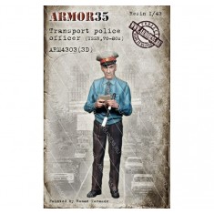 1/43 USSR Transport Police Officer 70-80s