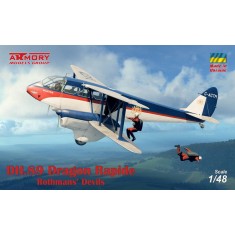 1/48 DH.89 Dragon Rapide, Short-Haul Airliner ''Rothmans' Devils''
