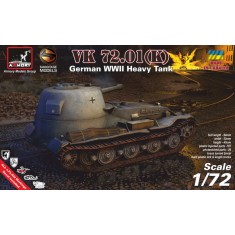 1/72 WWII German VK 72.01 (K) Heavy Prototype Tank