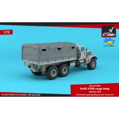 1/72 KrAZ-255B Soviet 6x6 Cargo Truck Canvas Tent