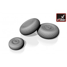 1/48 Douglas A-20C Boston Wheels (Mid)