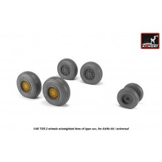 1/48 BAC TSR.2 Wheels w/Weighted Tyres Type "A"