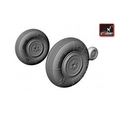 1/72 Yakovlev Yak-3 Wheels