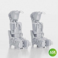 1/32 F-14A/B Early GRU-7A Ejection Seats with Seatbelts (2pcs) for Trumpeter kits