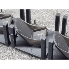 1/48 A-20G Havoc / Boston III Seat with Flight Control Column Handlebars for HK Models