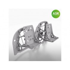 1/48 A6M2-K Two Bulkheads with Seats set for Eduard kit