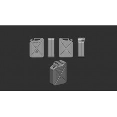 1/72 WWII German Army Jerry Can 20 Litre