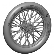 1/72 German 760x100 Spoked Wheels (2pcs)
