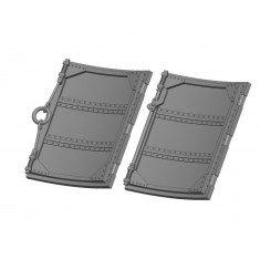 1/72 Spitfire Mk.I, Mk.II/Mk.V Early Cockpit Door for Eduard/ASK200-A72039
