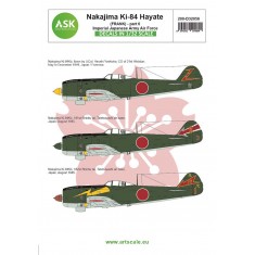 Decal for 1/32 Nakajima Ki-84 Hayate (Frank) part 6 - IJA Air Force