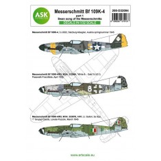 1/32 Bf 109K-4 Decals Part 1 - Swan Song Of The Messerschmitts