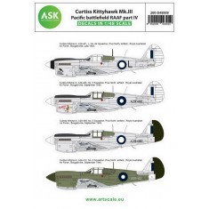 Decals for 1/48 Curtiss Kittyhawk Mk.III Pacific Battlefield RAAF part IV