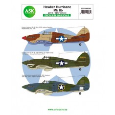Decal for 1/48 Hawker Hurricane Mk.IIB part 5 - USAAF service