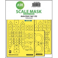 1/32 Aichi D3A1 Val Double-sided Express Self-adhesive Mask for Infinity #3206